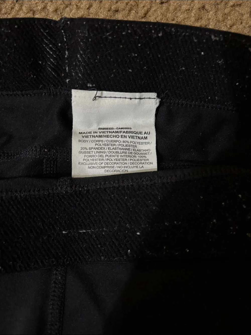 Black Womens Nike Pro 3in Spandex